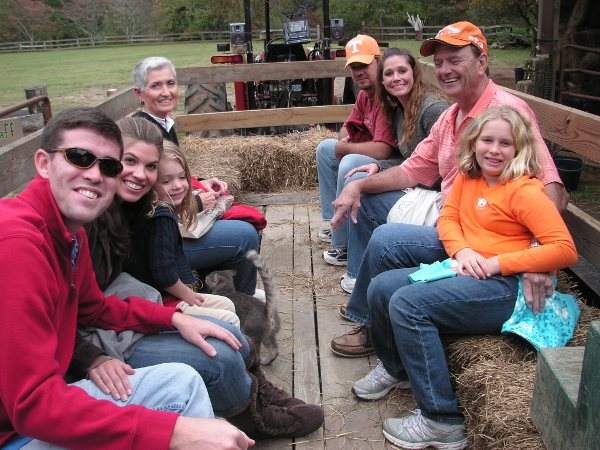 hayrides in the mountains at Arrowmont Stables near Franklin NC
